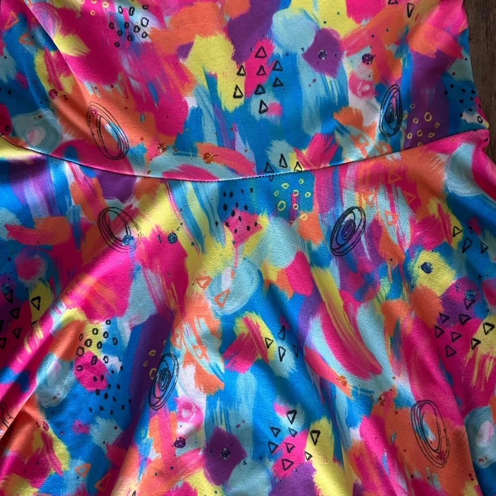 Colorful Kids Dress - Picture 2 of 3